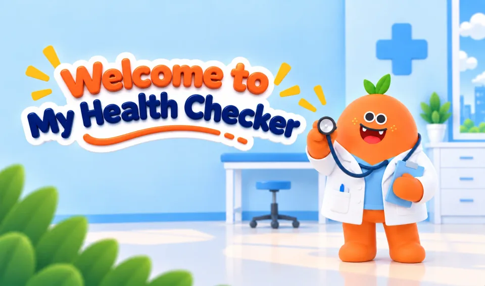 Selamat datang di My Health Checker, bersama maskot HANI berperan sebagai dokter di ruang periksa